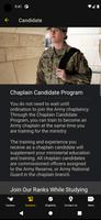 U.S. Army Chaplain Careers capture d'écran 3
