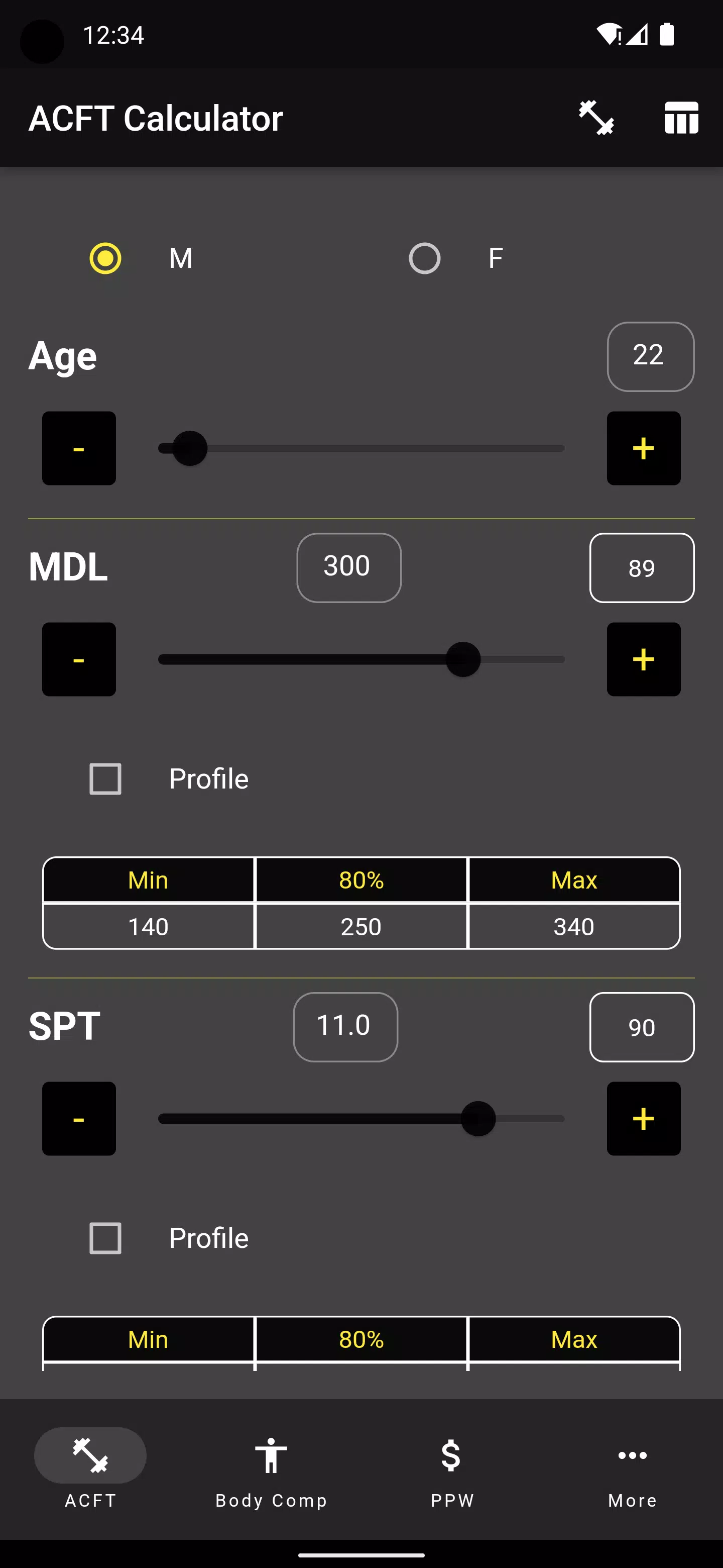 Army Fitness Calculator For Android Apk Download