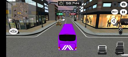 Bus pick up simulator 3D الملصق