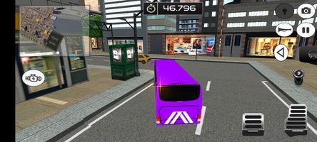 Bus pick up simulator 3D تصوير الشاشة 1
