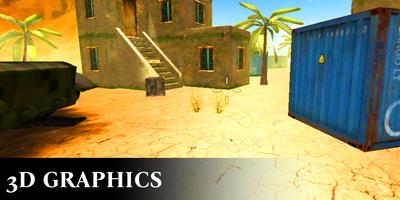 Commando survival strike 3D imagem de tela 1