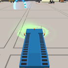 Plane cart simulator 3D ícone
