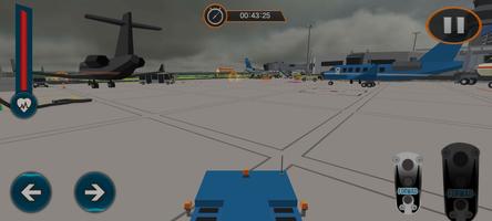 Plane cart simulator 3D Cartaz