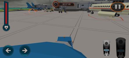 Plane cart simulator 3D imagem de tela 3
