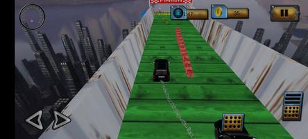 Chained car race - racing 3D imagem de tela 1