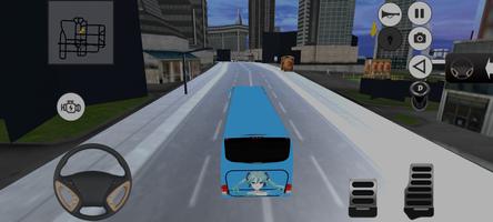 Bus Driving Simulator 3D imagem de tela 1