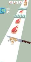 Food slicer 3D - Cooking cutting smashing game capture d'écran 1