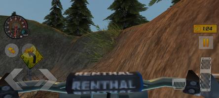 Off road bike racing 3D الملصق