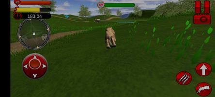 Lion simulator - hunting game imagem de tela 2