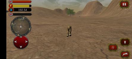 Leopard simulator - Hunting 3d imagem de tela 3