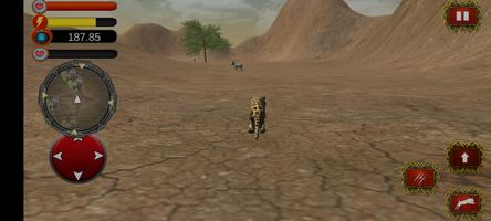 Leopard simulator - Hunting 3d imagem de tela 2