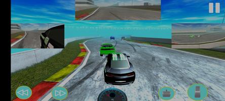 Speedy road racing 3D imagem de tela 1