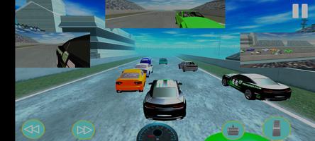 Speedy road racing 3D imagem de tela 2