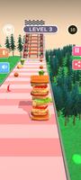 Sandwich race - Go Sandwich 3D captura de pantalla 2