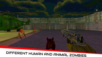 Zombie Hunter 3D Sniper - Apoc captura de pantalla 1