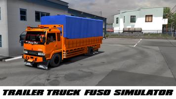 Truck Fuso Extra Muatan الملصق