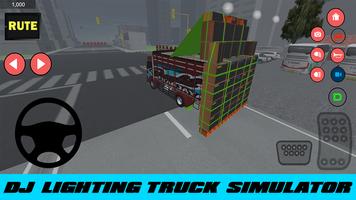 Dj Lighting Truck Simulator تصوير الشاشة 1