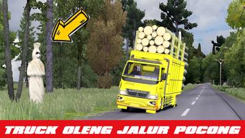 Truck Oleng Jalur Pocong Plakat