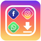 New Status Saver for facebook instagram whatsapp icono