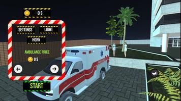 Ambulance Simulator Emergency Poster