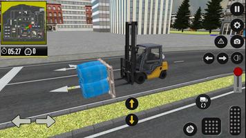 Forklift Truck Simulator captura de pantalla 1
