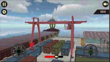 Harbor Crane Simulator captura de pantalla 1