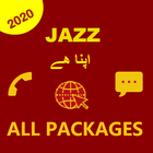 JAZZ  PACKAGES-Call, SMS & Internet Packages 2020 ไอคอน