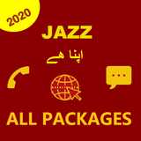 JAZZ  PACKAGES-Call, SMS & Internet Packages 2020 icon