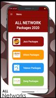 All Network Packages Pakistan 2020 | Latest | Free تصوير الشاشة 1