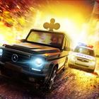 อาชญากรกับตำรวจ – รถแข่งยิง 3D ไอคอน