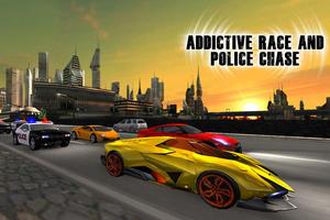 Addictive Race & Police Chase Affiche
