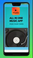 All in one music app Affiche