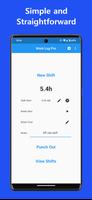 Work Log - Shift Tracker ポスター