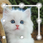 màn hình khóa mèo biểu tượng