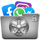 bloqueo de aplicación icono