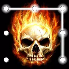 Skull Pattern Lock Screen APK download