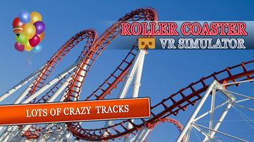 Roller Coaster VR Simulator: Carton Crazy Rider Affiche