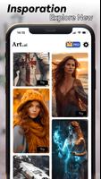 برنامه‌نما Art.ai عکس از صفحه