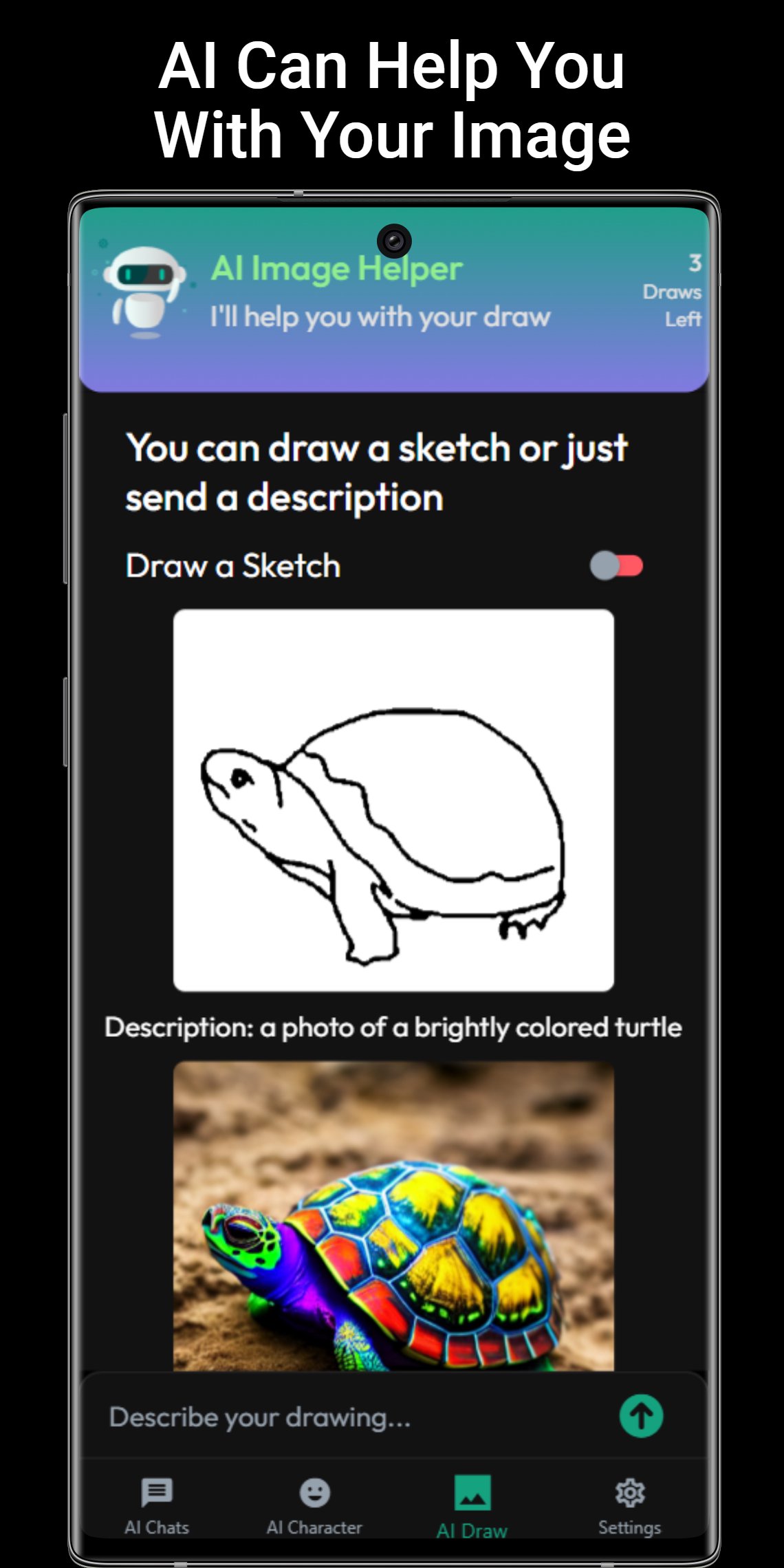 Tải xuống APK AI Helper AI Chat, AI Draw cho Android