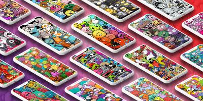 Doodle Art Wallpaper poster