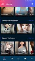 3D Doll Wallpapers 2020 screenshot 1