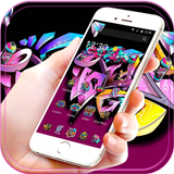 Graffiti nghệ thuật chủ đề biểu tượng