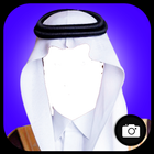 Saudi Man Photo Suit icône
