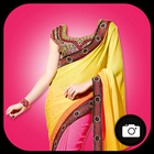 Woman Saree Photo Maker Camera icono