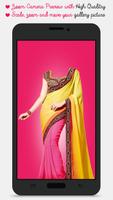 Woman Saree Photo Maker Camera Poster