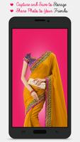 Woman Saree Photo Maker Camera captura de pantalla 2