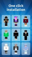 Boys skins for Minecraft PE Ekran Görüntüsü 2