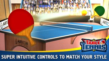 Table Tennis - Sports Games Affiche