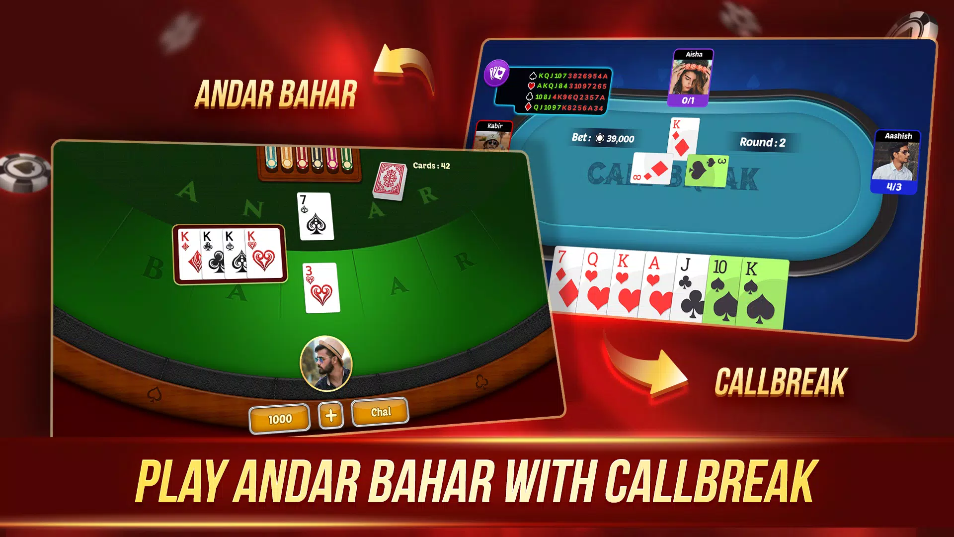 Andar Bahar – Callbreak Game