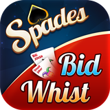Spades: Bid Whist Classic Game icône